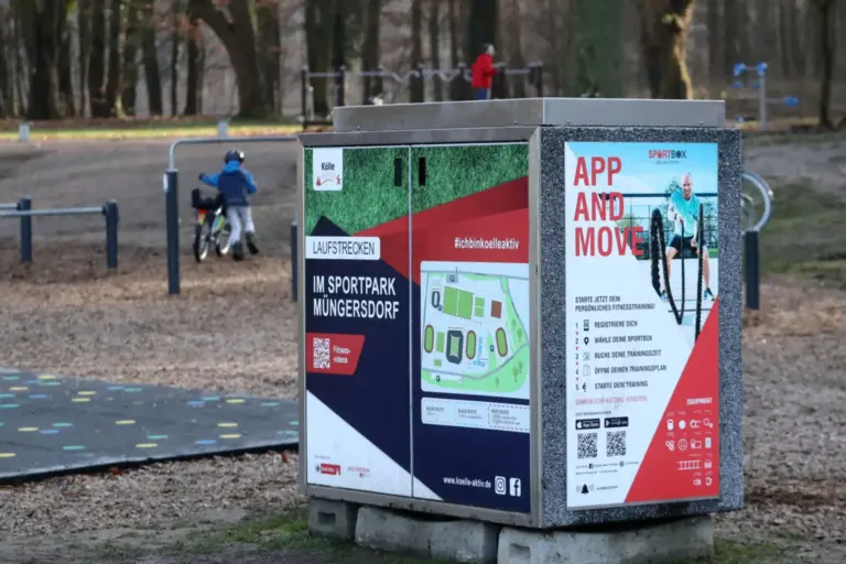 Sportbox im Park